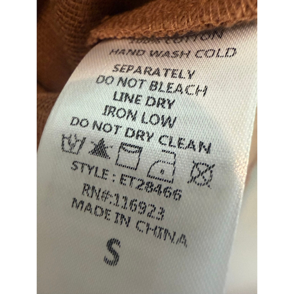 Easel Oversized Floral Print Button Down Shirt Size S - Picture 8 of 8